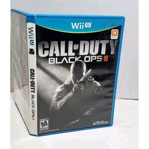 Call of Duty Black Ops II Nintendo Wii U Game Activision 2012 Tested & Working